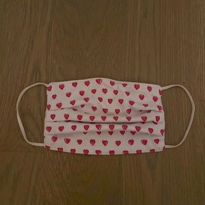 Roller rabbit pink heart mask